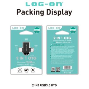 Otg Log-On 2In1 Lo-Ot09 Type-C & Micro