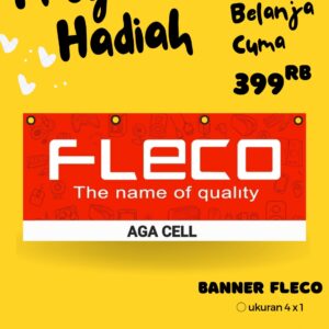 Program Belanja Hadiah Banner Fleco