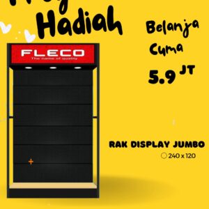 Program Belanja Hadiah Rak Display Fleco Jumbo [240 x 120]