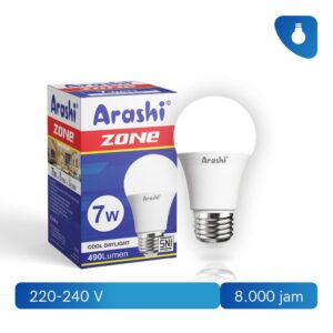 Lampu Bohlam Led Arashi Zone 7 Watt