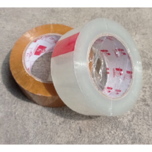 Solasi Putih Bening & Coklat 45Mm X 72Yard [1Slop isi 6]